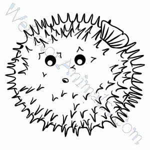 ocean puffer fish coloring pages free - photo #10